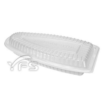 0303船型盤(1100ml) (年菜盒/肋排/熱炒/魚/海鮮/塑膠盤/外燴餐盤/外帶餐盤)【裕發興包裝】SC119
