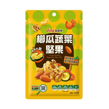 【萬歲牌】櫛瓜蔬菜堅果風味 (100g)｜超取、店到店限購24包