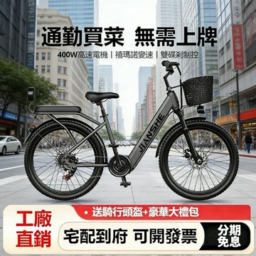 免掛牌電動淑女車 電動自行車 電動代步車 電動腳踏車 電輔車 上學上班代步車 電瓶車 智慧儀表 變速電動車
