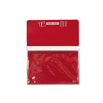 【Trusco】 磁性收納盒A6-紅