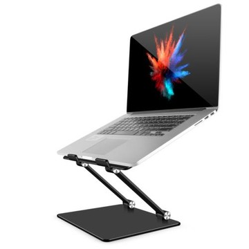 筆記本電腦支架金屬增高散熱架適用Macbook華為桌面平板電腦支架