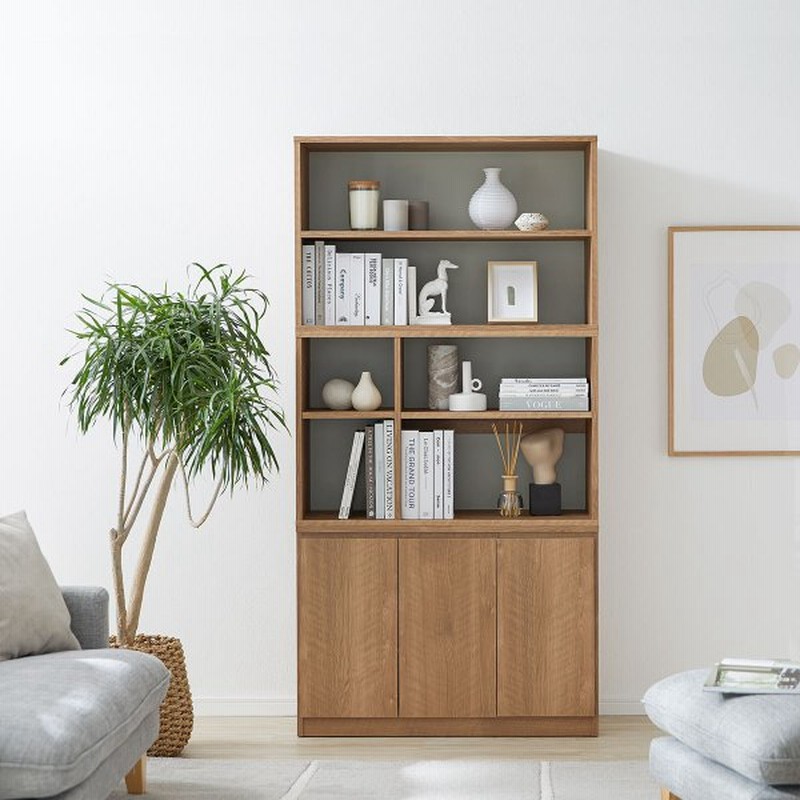 本棚 大容量 おしゃれ 収納 収納棚 一人暮らし オープンラック 服 棚 収納ボックス マンガ 漫画 本 文庫本 雑誌 ファイル Dvd 幅90 ロウヤ Lowya 通販 Lineポイント最大0 5 Get Lineショッピング
