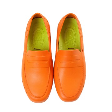 美國加州 PONIC&Co. ALEX 防水輕量 洞洞樂福鞋 雨鞋 橘色 男女 平底素面懶人鞋 休閒鞋 環保膠鞋 紳士鞋