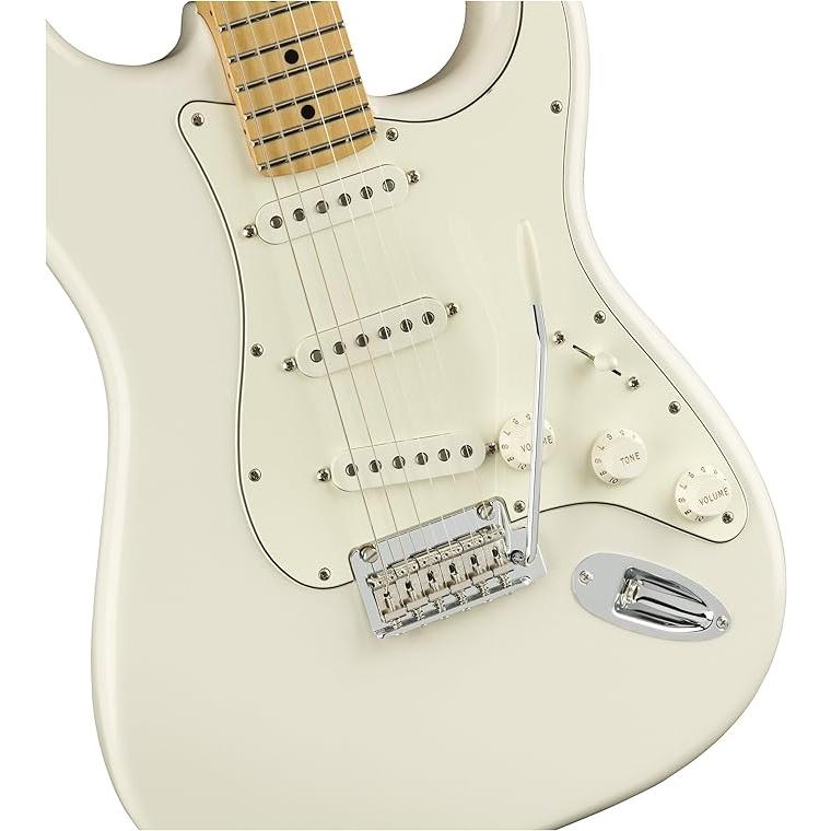 Fender エレキギター Player Stratocaster(R), Maple Fingerboard, Polar White