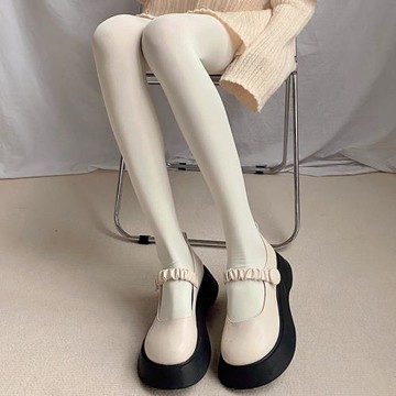 夜間練習室白色連褲襪女春季jk天鵝絨絲襪lolita薄款春秋打底襪子