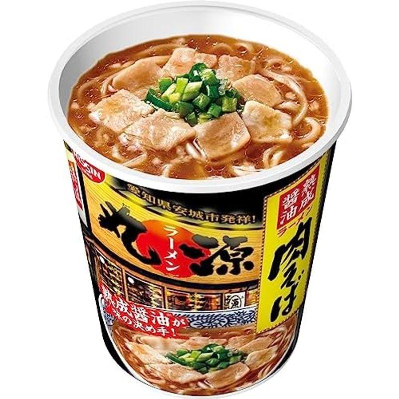 日清食品 丸源ラーメン 熟成醤油 肉そば 97g×12個