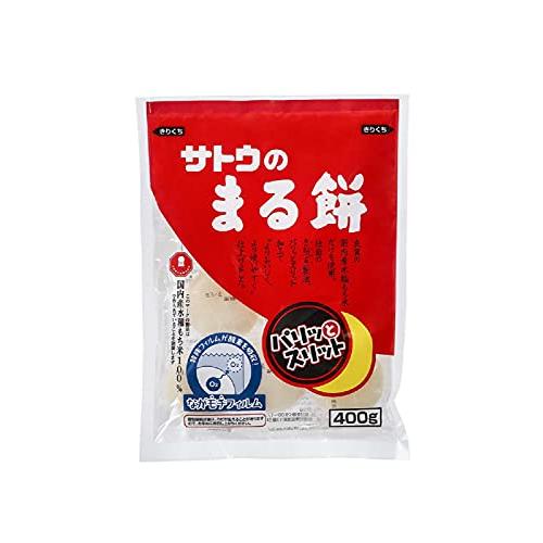 サトウのまる餅 パリットスリット 400g *4袋