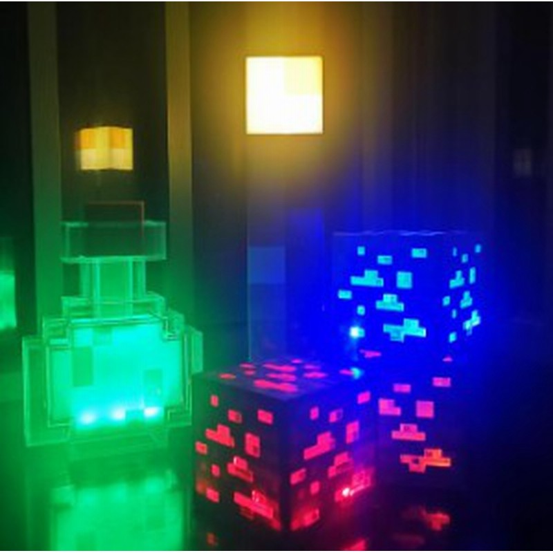 新年の贈り物 マインクラフト 鉱石 たいまつ ライト Led 充電式 キャンプで宝探し Materialworldblog Com