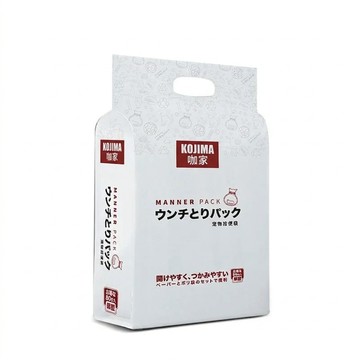 KOJIMA 寵物拾便袋 撿便袋 80片/包 垃圾袋 分解袋 攜帶拾便袋 加厚垃圾袋