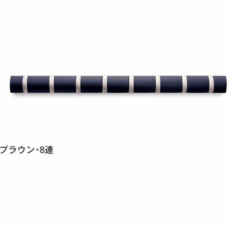 壁掛けフック ブラウン 8連 壁面収納 フック 洋服 バッグ ハンガー 玄関 リビング 天然木 収納 壁 アンブラ 通販 Lineポイント最大0 5 Get Lineショッピング