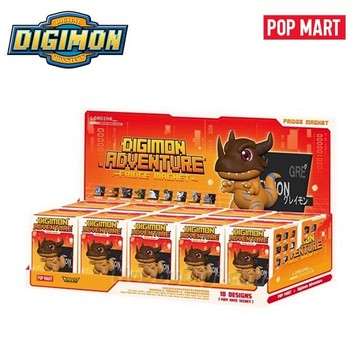 POPMART 盲盒 泡泡瑪特 數碼寶貝冰箱貼 一中盒10包入 (單售) 東海模型