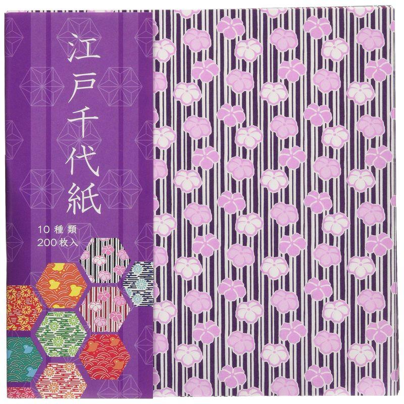 日本製墨書遊 春光園 折り紙 友禅手染和紙千代紙 15×15cm 20枚入 SKW-0800S