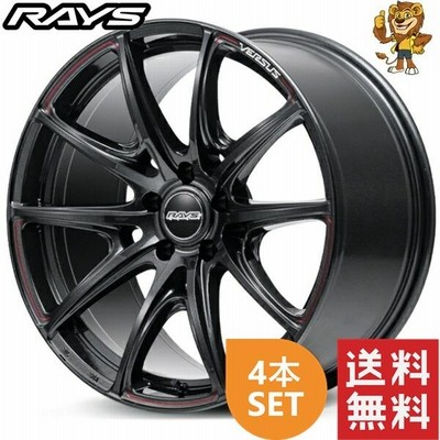 ホイール4本セット RAYS VERSUS VV25R (68J) 19インチ 8.5J PCD