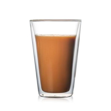 創意耐熱玻璃雙層杯透明咖啡杯花茶杯 飲料果汁大小容量牛奶杯子