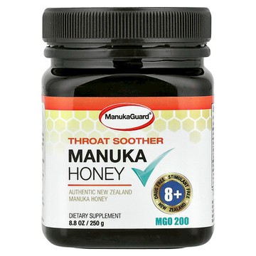 ManukaGuard, 高級金級喉配方，麥盧卡蜂蜜，8.8盎司（250克）