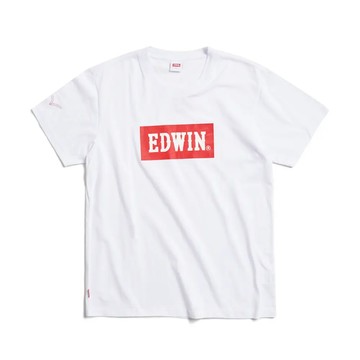 【EDWIN】｜男裝｜音樂紅印花短袖T恤