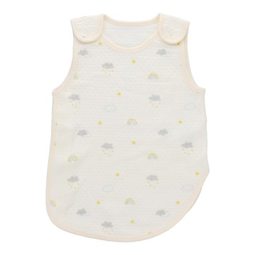 akachan honpo - 頂級合身防踢被-米白色 (50~60cm)