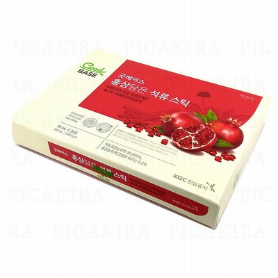 Good Base 紅参入り柘榴スティック / 10ml x 30
