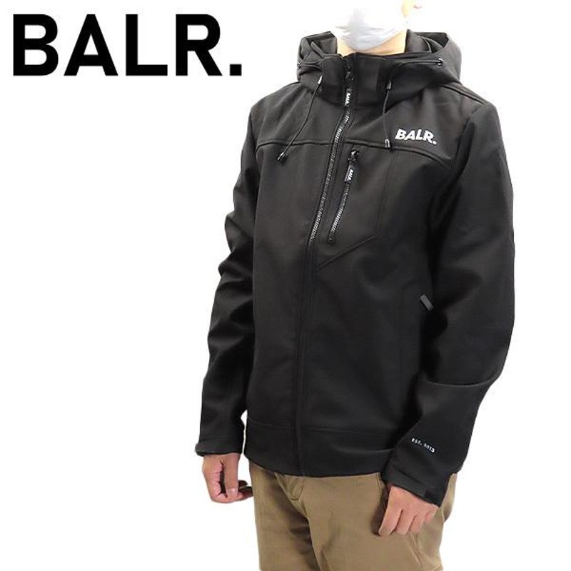 BALR. -ボーラー ロゴ アウター パーカー スポーティ ジャケット メンズ Joseph Regular Soft Shell Jacket  B1386.1018.102 | LINEブランドカタログ