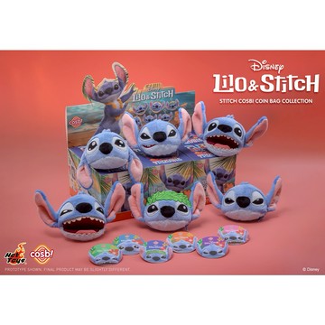 【野獸國】史迪奇 絨毛鑰匙圈 盲盒單入｜HOT TOYS PBAG043N