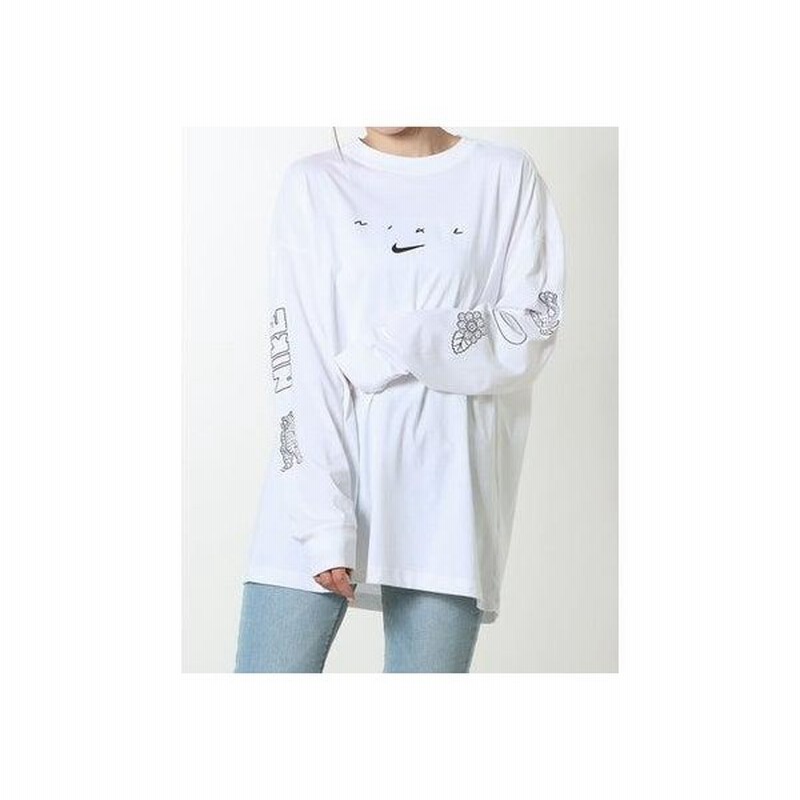ナイキ Nike レディース 長袖tシャツ ナイキ ウィメンズ Nsw Multi Gx S S トップ Fb ホワイト 通販 Lineポイント最大0 5 Get Lineショッピング