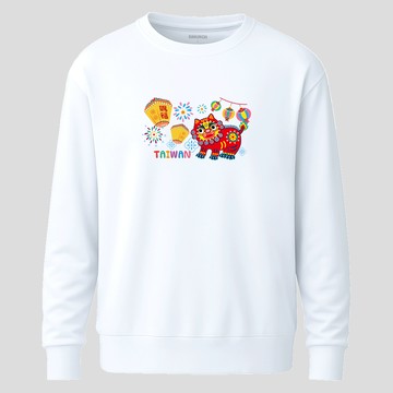 高彈力速乾長Tee｜男女共版｜彩虹文創｜獅獅如意 #R00020D019