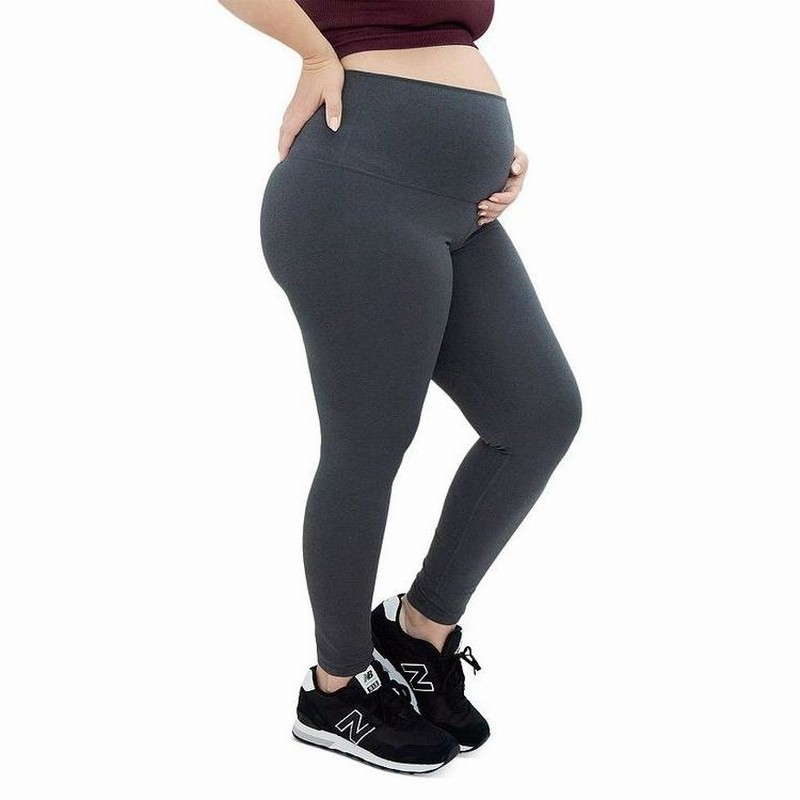 イングリッドイザベル レディース レギンス ボトムス Fold-Down Active Leggings, Set of