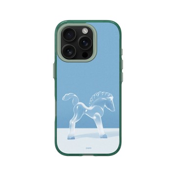 iPhone 16 Pro Clear 憂墨綠 - ENHO - 琉璃之馬
