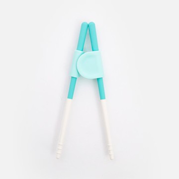 Soufflé 抗菌學習筷 - 湖水綠