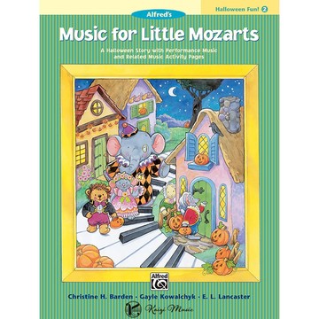 【凱翊︱AF】小小莫札特 鋼琴教程 歡樂萬聖節 2 Music for Little Mozarts: Hallow