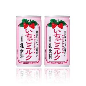 「60本」サントリー　いちごミルク 缶　190g×30本×2箱