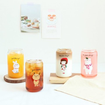 Hello Jean 哈囉・珍系列  Can造型玻璃杯 400ml