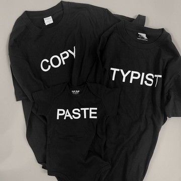 打字員的產物 親子裝 TYPIST COPY & PASTE