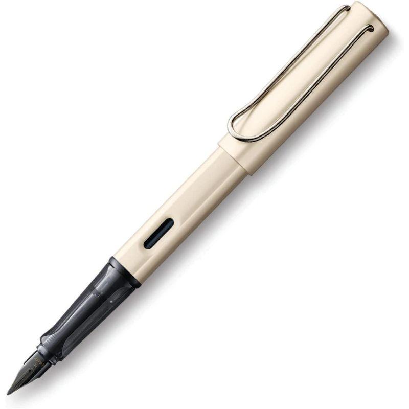 LAMY ラミー 万年筆 M 中字 ルクス パラジューム L58-M 両用式 正規輸入品