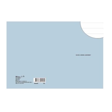25K加厚橫線筆記-淺藍