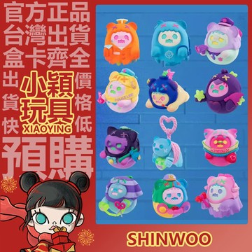 【小穎玩具】ShinWoo 幽靈熊 壞熊都市 系列 盲盒 盒玩 公仔 擺件 禮物 尋找獨角獸 等待救援 喵喵拳 愛不釋手