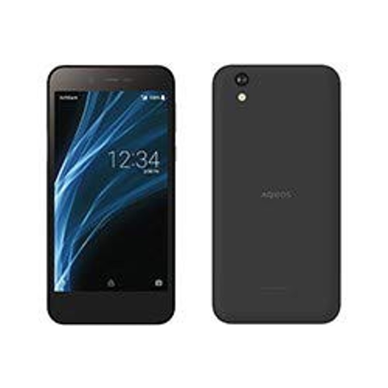 AQUOS sense basic 702SH ブラック 白ロム SIMフリー softbank simロック解(中古品) | LINEブランドカタログ