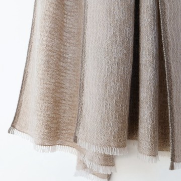 Cashmere 100% 手工喀什米爾圍巾【澪華01】