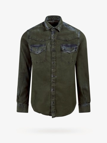 Cotton shirt with vintage effect - ORIGINAL VINTAGE - gender_Man