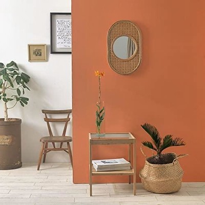 壁紙屋 のりなし 破れにくい 壁紙 織物調 オレンジ ピンク 53cmx10m 1ロール 厚手 透けにくい 天井 クロス 張り替え 模様替え 通販 Lineポイント最大get Lineショッピング