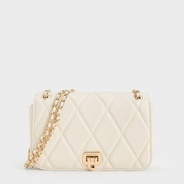 Arwen 菱格肩背包