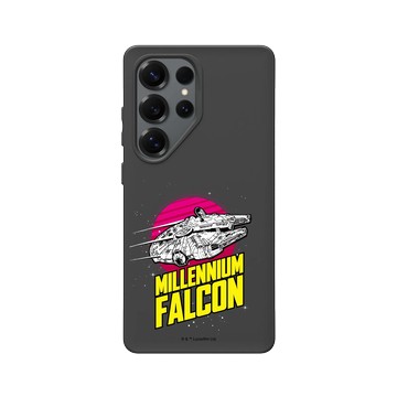 Galaxy S25 Ultra SolidSuit 黑 - 迪士尼-星際大戰 Star Wars - 千年鷹-美式復古