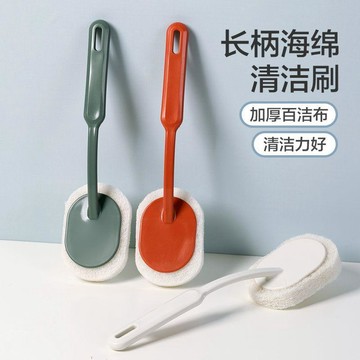 在臺好物🍰居家家洗鍋海綿擦刷子衛生間加厚百潔布浴缸刷廚房吸水去污清潔刷TVO