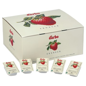 d'arbo 德寶 草莓果醬 14g 140入  1.96kg  1盒