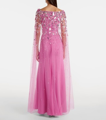 Jenny Packham Bittersweet beaded caped gown