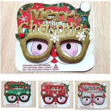 派對眼鏡 Merry Christmas 造型眼鏡 3色入