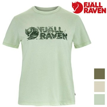 Fjallraven 北極狐 Lush Logo T-shirt 女款 短袖T恤 14600165【夏季 1 + 1 】