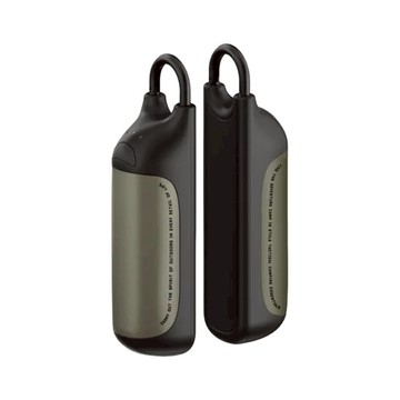 ADAMOUTDOOR USB充電式磁吸雙入組暖手棒 綠