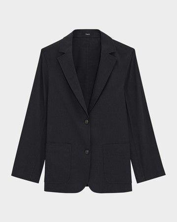 Relaxed Patch Pocket Jacket