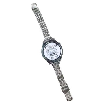 Apollo Life 阿波羅 金屬磁吸麥穗小蠻腰錶帶 22mm 銀色